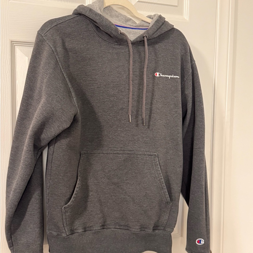 Used warm champion gray jacket size medium